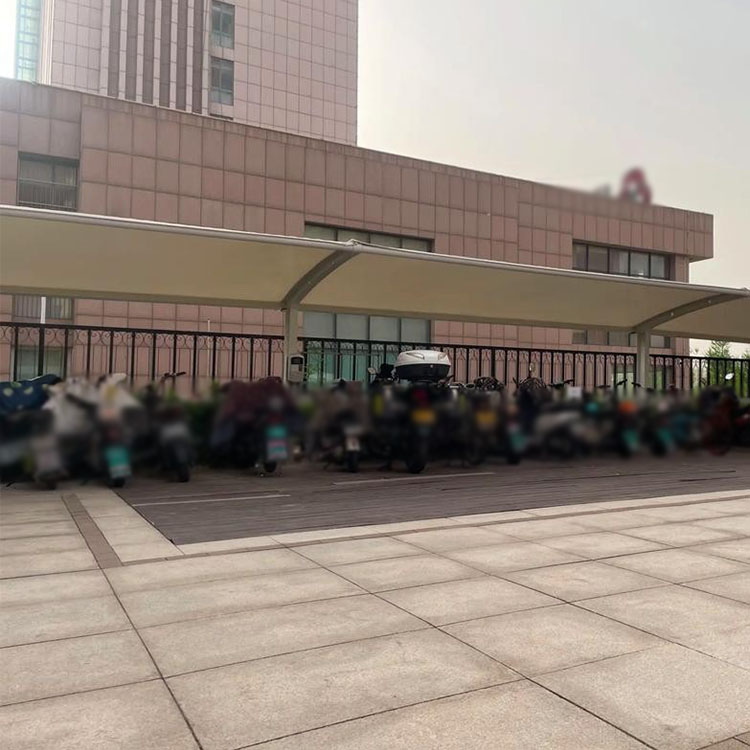 都匀市膜结构电动车棚