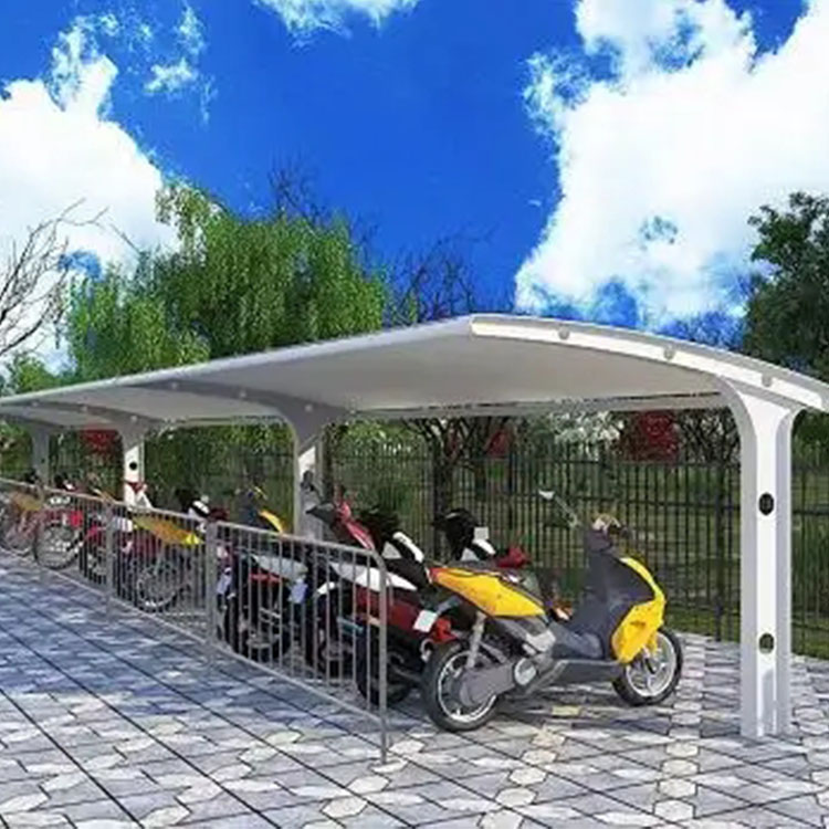 都匀市膜结构电动车棚